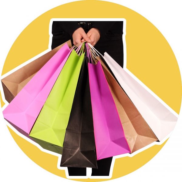 Personalized paper carrier bags for your business