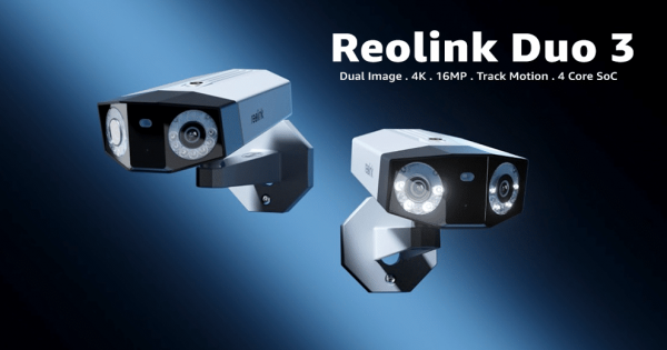 Reolink présente plusieurs innovations au CES dont la nouvelle Duo 3 à 180° 4K 16MP