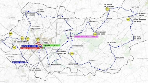 Cholet Agglo Tour 2024 : Parcours détaillé