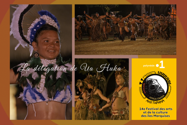 Festival des Marquises 2023 : prestation de la délégation de Ua Huka