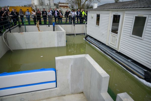 Assurance : un centre pour tester des dispositifs de protection contre les inondations