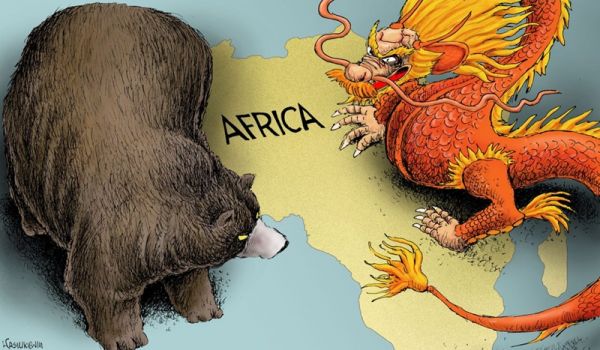 Mon Dieu, la Russie et la Chine vont piller l'Afrique