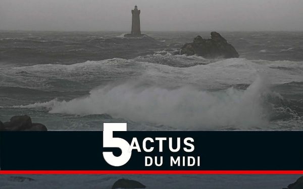 Tempête Nelson en Bretagne, effondrement à Morlaix, éolienne en feu : le point à la mi-journée