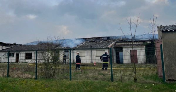 Meuse. Un entrepôt de stockage d'archives de près de 4 000 m2 part en fumée à Montiers-sur-Saulx