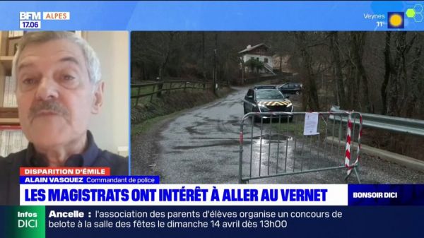 Disparition d'Émile: les magistrats se sont rendus au Vernet pour la "mise en situation"
