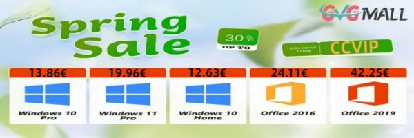 Ce mois d’avril, Windows 11 Pro à 19 euros, Office à partir de 24 euros