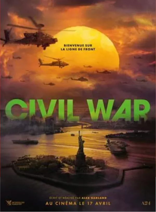 "Civil war" d'Alex Garland