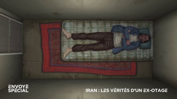 VIDEO. "J'ai vu des centaines de personnes passer leur dernière nuit en vie" : dans "Envoyé spécial", Benjamin Brière, ex-otage en Iran, revient sur trois années de calvaire