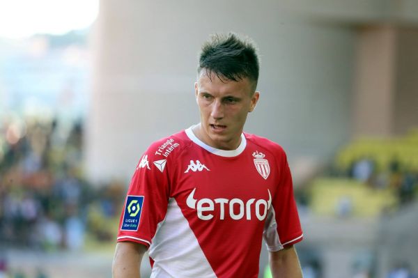 L1: le milieu de terrain de l'AS Monaco Aleksandr Golovin blessé à la cheville gauche et forfait à Brest