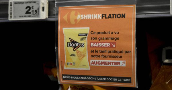 «Shrinkflation» : bientôt des affichettes dans les supermarchés pour alerter les consommateurs