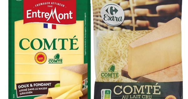 Consommation. Comté : des paquets Entremont et Carrefour rappelés à cause de listeria