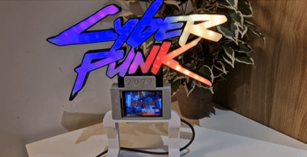 Projet lecteur : une horloge Cyberpunk pleine de LEDs