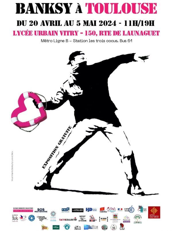 Street-art : Banksy débarque à Toulouse