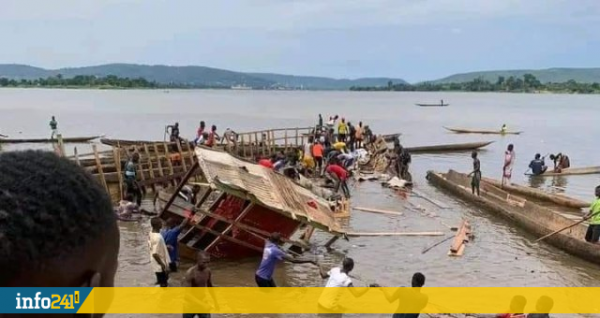 Centrafrique : Au moins 58 morts dans un naufrage d'une embarcation en bois à Bangui