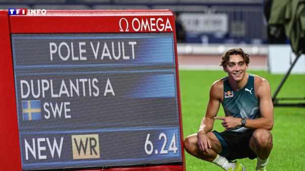 Saut à la perche : après un record de 6,24 mètres, qui arrêtera Armand Duplantis ? | TF1 INFO