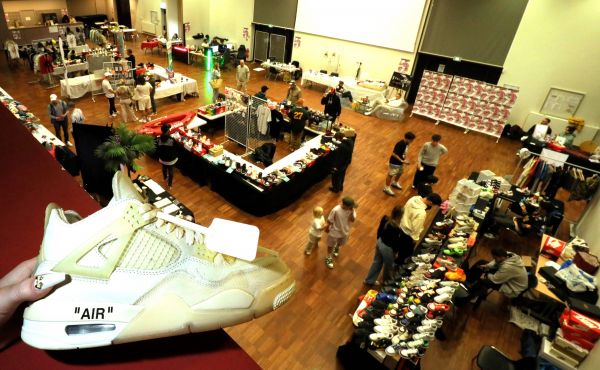 "Le hobby des sneakers, ça se prête vite à la vente": au salon de la basket de Biot, les passionnés cherchaient la perle rare