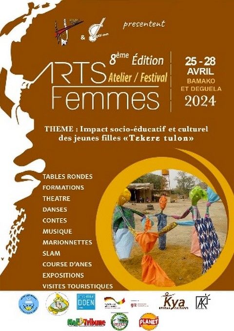 8e édition festival international arts femmes : “Impact socio-éducatif et culturel des jeunes filles”