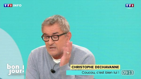 Bonjour ! La Matinale TF1 - Christophe Dechavanne : coucou, c'est bien lui ! | TF1 INFO