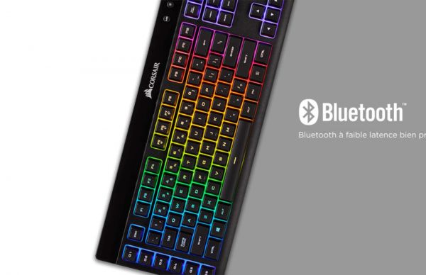 Corsair K57 RGB : plus silencieux qu'un clavier mécanique, sans fil et à moitié prix