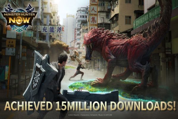 Monster Hunter Now : + de 15 millions de downloads en 6 mois !