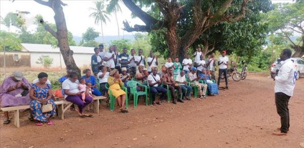 Kloto : le cercle des leaders émergeants sollicite les suffrages des populations de kpegolonou (ATOP)