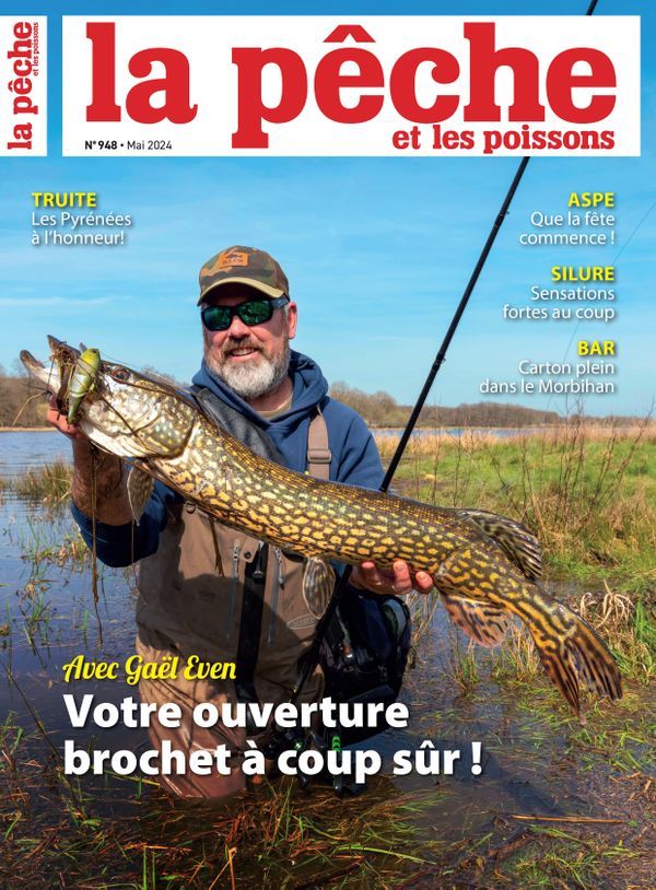 Gratuit : les 1ères pages du n°948 de La Pêche et les poissons (mai 2024)