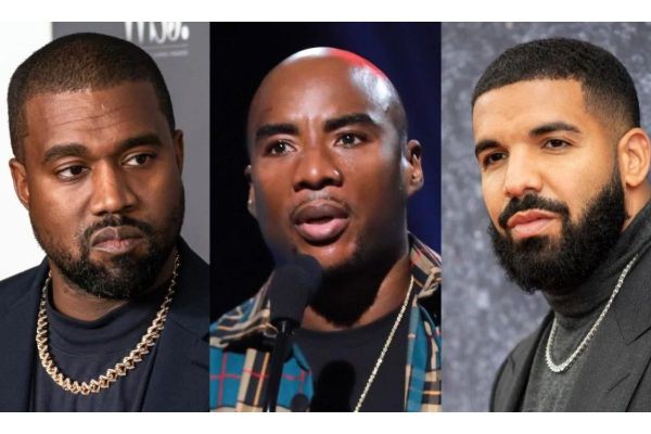 Charlamagne réprimande Kanye West pour sa position par rapport à Drake