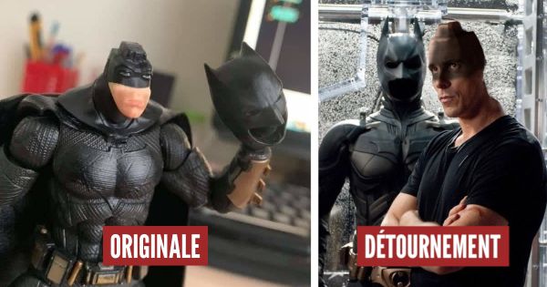 Photoshop Battle : Batman sans son masque déchaîne les internautes