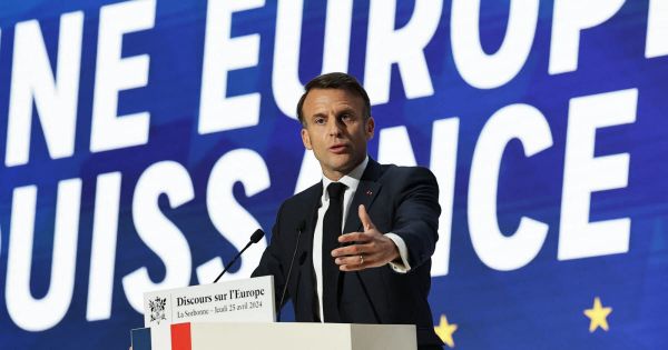 Européennes 2024. ''Sorbonne 2'' : ce qu'il faut retenir de l'intervention d'Emmanuel Macron