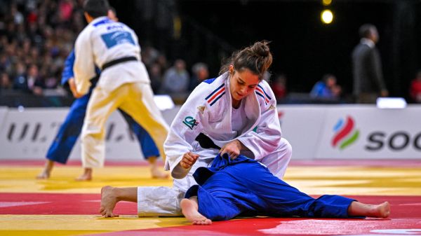 Euro de judo: "Je peux être fière de moi", savoure Pont après sa médaille d'argent