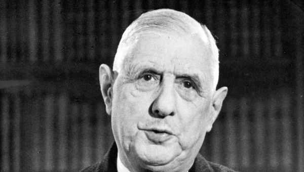 1970, mort du général De Gaulle