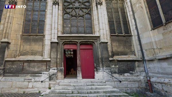 À Rouen, une église classée monument historique fermée pour des raisons de sécurité | TF1 INFO