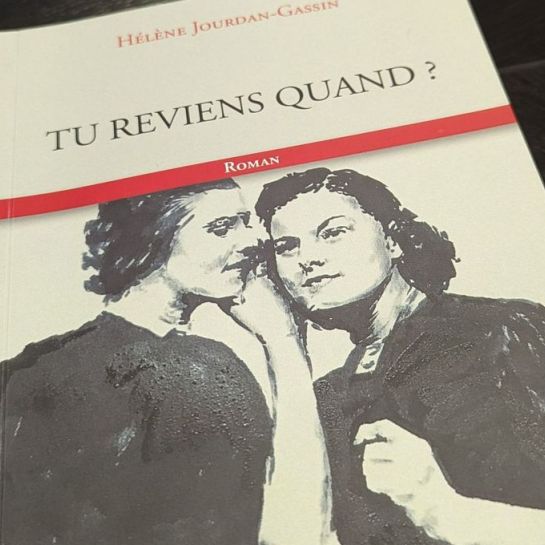 Hélène Jourdan-Gassin, écrivaine niçoise signe "Tu reviens quand ?"