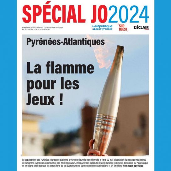 Jeux Olympiques de Paris 2024 : toutes les infos sur le passage de la flamme dans les Pyrénées-Atlantiques