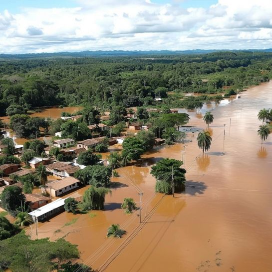 Au sud du Brésil, les rivières déjà dévastatrices débordent à nouveau