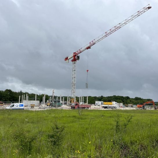 Vols, dégradations, conduite d'engins de chantier : le chantier Hermès, à L'Isle-d'Espagnac, sauvagement vandalisé à plusieurs reprises