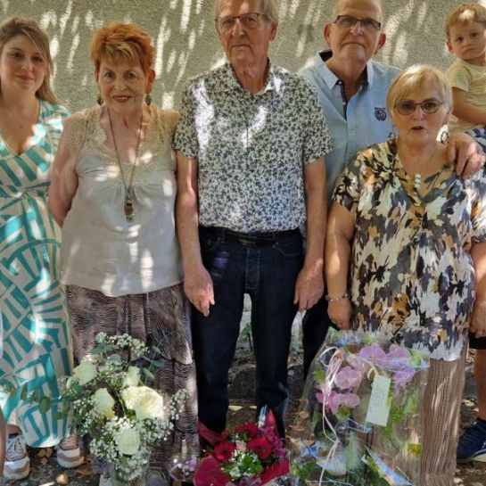 Montceau-les-Mines. Mariés depuis 60 ans, ils sont la fierté de toute une famille
