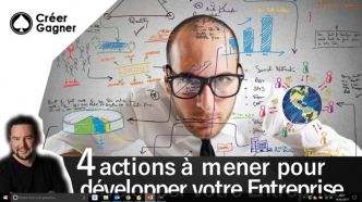 4 actions à faire pour développer votre entreprise | Creer-Gagner.com