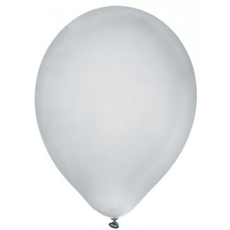 Ballon argent métallisé les 8 : ballons de baudruche ballons gonflables