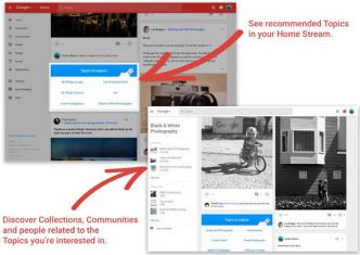Google+ lance les Sujets à découvrir | Mon Community Management