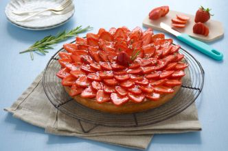La plus chouette des mamans – Parfaite tarte aux fraises