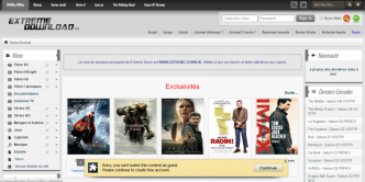 Piratage : le site de téléchargement Extreme Download change d'adresse web !