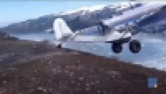 WebBuzz du 15/10/2017: Alaska saut dans le vide pour décoller-Jump from cliff to fly