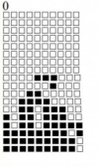 Un Tetris JavaScript en 509 bytes - mini-tetris