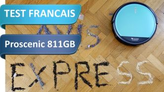 Test de l’aspirateur robot Proscenic 811GB