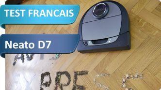 Test de l'aspirateur robot Neato D7 Connected