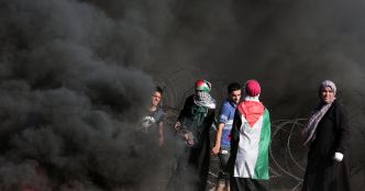 Gaza: 4 morts et 120 blessés par des soldats israéliens lors de nouvelles manifestations