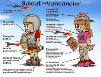 #Image de la semaine : Ami(e)s chrétien(ne)s => Etes-vous un soldat ou un vacancier durant l'été ? - Ekklesia
