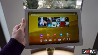 Prise en main de la Sony Xperia Z4 Tablet, professionnelle et nomade