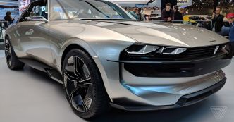 Peugeot's e-Legend Concept is a muscle car for the electric age